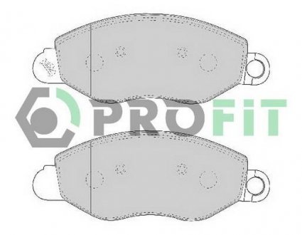 Колодки гальмівні дискові PROFIT 5000-1461 (фото 1)