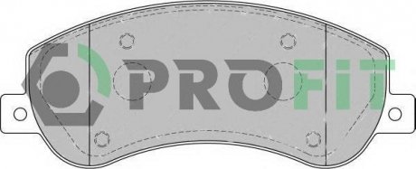 Колодки гальмівні дискові PROFIT 5000-1928 (фото 1)