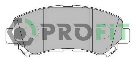Колодки тормозные дисковые PROFIT 5000-2011 (фото 1)