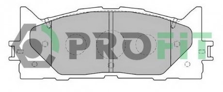 Колодки тормозные дисковые PROFIT 5000-2014