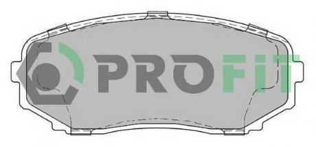 Колодки тормозные дисковые PROFIT 5000-2019 (фото 1)