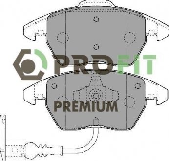 Колодки гальмівні дискові PROFIT 5005-1641 (фото 1)