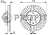 Диск тормозной PROFIT 5010-1869 (фото 1)