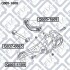 САЙЛЕНТБЛОК ЗАДН ПОПЕРЕЧНОЙ ТЯГИ MAZDA CX-9 TB 200 Q-fix Q0051608 (фото 3)