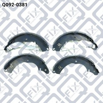 Тормозные колодки задние Q-fix Q0920381