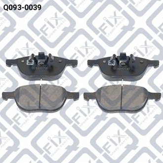 Колодки тормозные передние Q-fix Q0930039