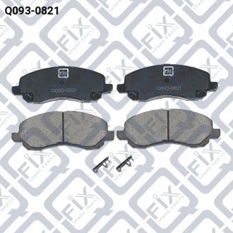 Колодки тормозные передние Q-fix Q0930821