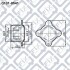 ШРКШ ВНУТРІШ R (К-Т) MITSUBISHI PAJERO II V14W-V55W Q-fix Q1310541 (фото 2)