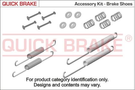 Р/к барабанных тормозов. колодок QUICK BRAKE 1050507