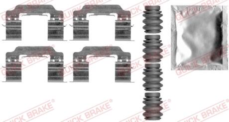 Монтажний компл.,гальм.колодки QUICK BRAKE 1090007