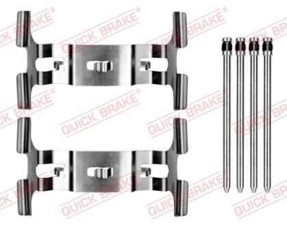 Комплект прижимних планок гальмівного супорту QUICK BRAKE 1090195
