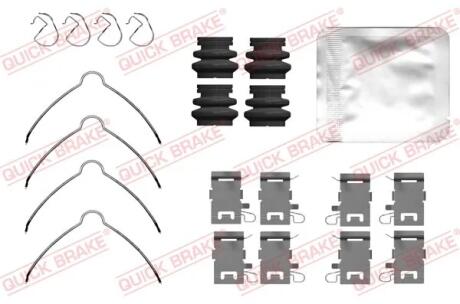 Комплект прижимних планок гальмівного супорту QUICK BRAKE 1090201