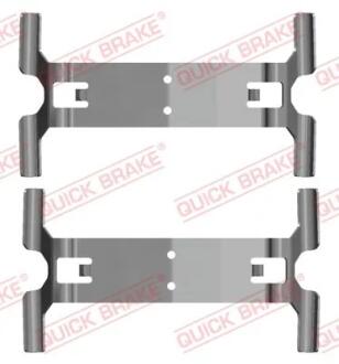 Комплект прижимних планок гальмівного супорту QUICK BRAKE 1090204