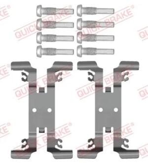 Комплект прижимних планок гальмівного супорту QUICK BRAKE 1090207