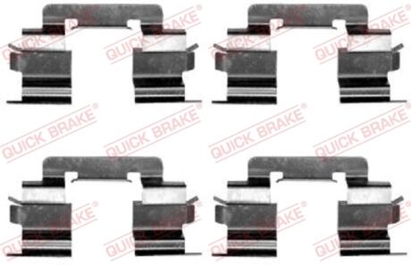 Монтажний компл.,гальм.колодки QUICK BRAKE 1091216