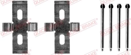 Монтажный к-кт тормозных колодок QUICK BRAKE 1091248