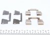 Комплект прижимних планок гальмівного супорту QUICK BRAKE 109-1609 (фото 2)