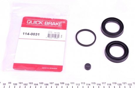 Ремкомплект тормозного суппорта, MB QUICK BRAKE 114-0031 (фото 1)