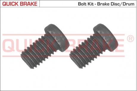 Болт тормозного диска QUICK BRAKE 11668K (фото 1)