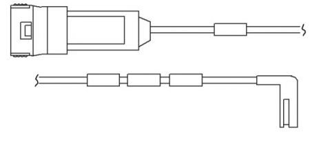 Наконечник гальмівної трубки M 12 x 1 QUICK BRAKE B (фото 1)