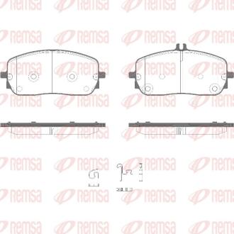 DB Колодки гальмівні передні W206, S206 REMSA 1826.05