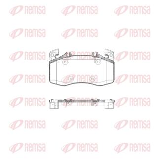DB Гальм. колодки передн. A-CLASS (W177) AMG A 45 4-matic+ (177.053) 19- REMSA 1908.00