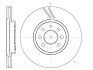 Диск тормозной перед. Astra H Sedan / Kombi 3.04- (280x25mm) REMSA 6684.10 (фото 1)