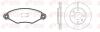 REMSA PEUGEOT К-кт гальм. колодки + диски 206 (2A/C) 1.6 i 98-00 8643.07