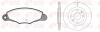 REMSA CITROEN К-кт гальм. колодки + диски передн.Berlingo 96-,BX,Xantia,Xsara,ZX,Peugeot 206,405,Partner 8659.01