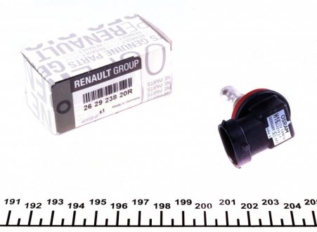 Лампа галогенна H16 12V 19W RENAULT 262923820R (фото 1)