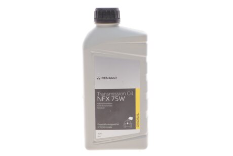 Трансмиссионное масло nfx sae 75w 1l RENAULT 7711945721
