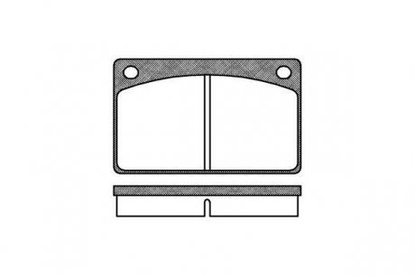 Тормозные колодки, к-кт. ROADHOUSE 204200