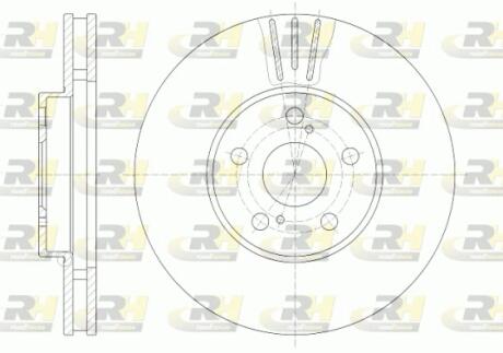 Тормозной диск ROADHOUSE 681910
