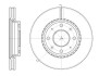 Тормозной диск ROADHOUSE 688910 (фото 1)
