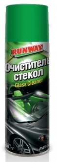 0.5л GLASS CLEANER Средство для очистки стекол (аерозоль) RUNWAY RW6088 (фото 1)