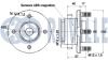 NISSAN К-кт подшипника передн.колеса Tiida RUVILLE 221658 (фото 2)
