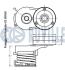 Натяжник паска приводного Opel Corsa C,Meriva,Astra H,Combo,Zafira 1.7 CDTI 06.03- RUVILLE 542000 (фото 2)