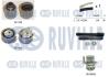 AUDI К-т ГРМ (помпа + 2 ролика + ремень) A3/A4A6 1.9TDI/2.0TDI -08, VW Golf |V, V Passat 00- RUVILLE 5500611 (фото 1)