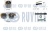 RUVILLE К-кт. ГРМ (тефл рем.+2шт.ролика+крепление) 1,9TDI: AUDI A3/4/6 VW 1,4 T5 SEAT SKODA FORD Galaxy 550137