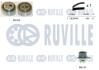 CITROEN К-т ГРМ (помпа + ремень + ролик) AX/BX/Saxo/Berlingo 1,0-1,4 PEUGEOT 205 II (20A/C) 1.1 89-98 RUVILLE 5503291 (фото 1)