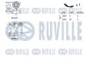 К-кт. (ремінь + 2шт. ролики) Vw 1.9 TDI RUVILLE 570067 (фото 2)