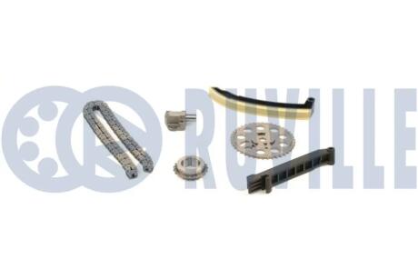 SMART К-т ГРМ (ланцюг+натяжить.+направляючі+2 зірочки) Fortwo RUVILLE 580092