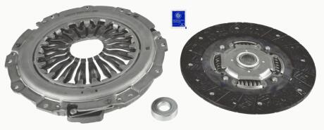 --&gt; 3000 951 695 К-т зчеплення 220mm Nissan Almera, Micra Renault Megane II, Scenic 1.5dCi 11.02- SACHS 3000 951 295 (фото 1)