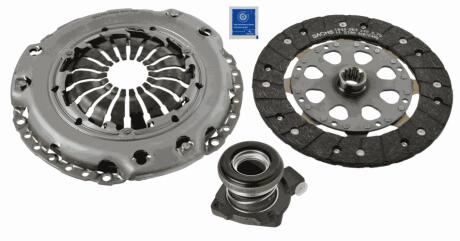 Комплект зчеплення OPEL ASTRA H 04-10, COMBO 04-11, CORSA 03-12, MERIVA 03-10 SACHS 3000 990 134