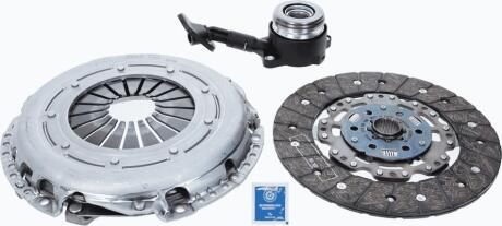 FORD К-т сцепления GALAXY II 1.6 11-, MONDEO IV 1.6 11-, VOLVO SACHS 3000 990 378 (фото 1)