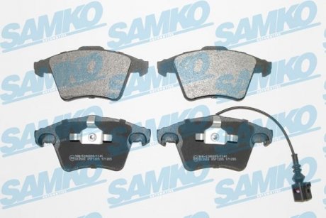 Колодки тормозные SAMKO 5SP1205