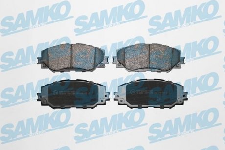 Колодки тормозные SAMKO 5SP1258 (фото 1)