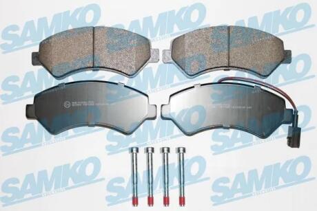 Колодки передние, (1.7t) 06- SAMKO 5SP1288