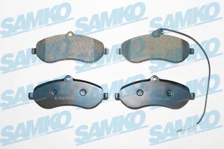 Колодки передние, (тип Lucas) 07- SAMKO 5SP1348