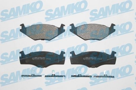 Колодки тормозные SAMKO 5SP224 (фото 1)